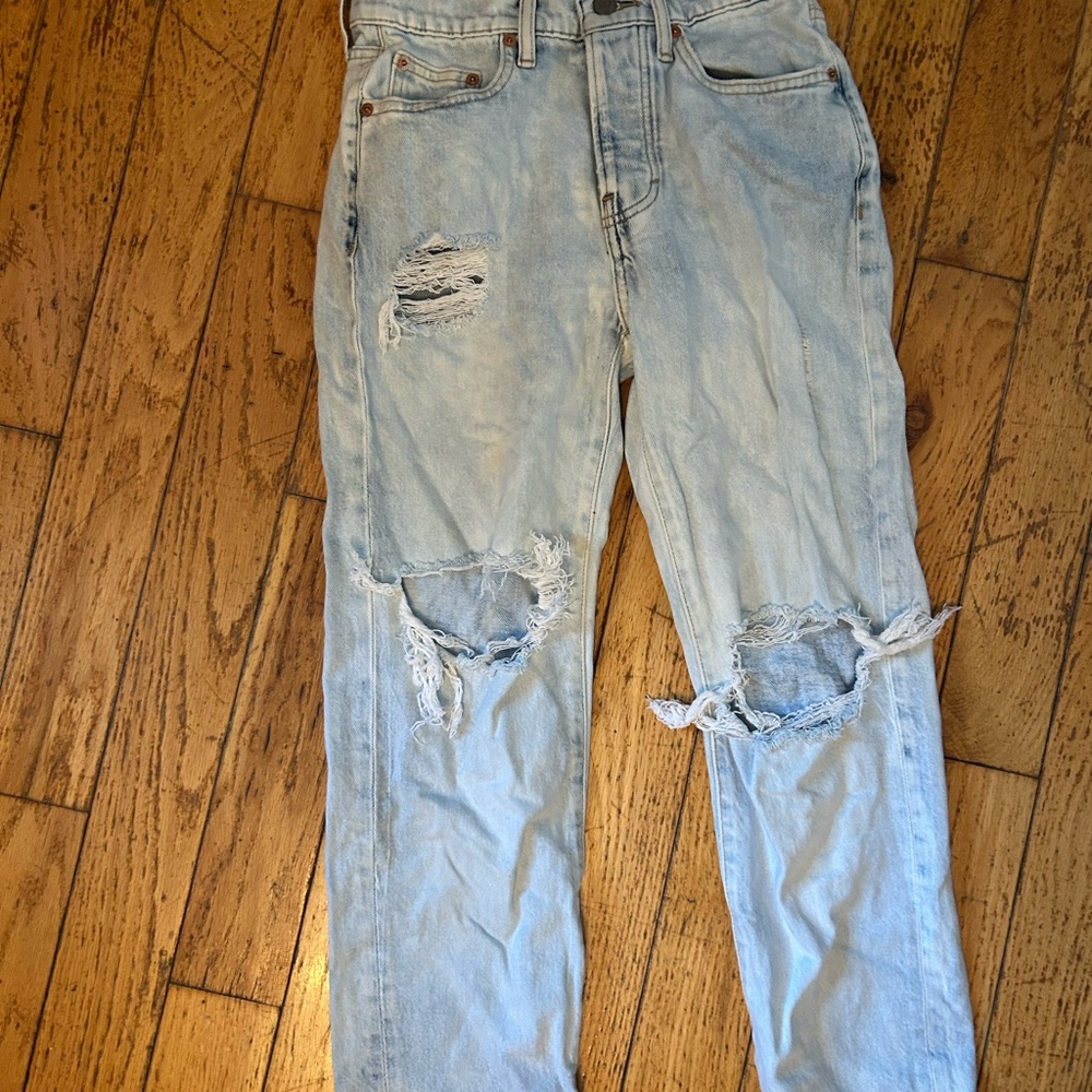 Lucky Brand Faded Denim Jeans